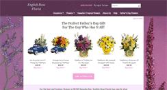 Desktop Screenshot of englishroseflorist.net