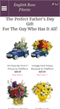 Mobile Screenshot of englishroseflorist.net